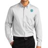 Long Sleeve SuperPro React Twill Shirt - White Thumbnail
