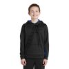 Youth Sport Wick ® Fleece Colorblock Hooded Pullover Thumbnail