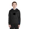 Youth Sport Wick ® Fleece Colorblock Hooded Pullover Thumbnail